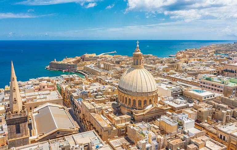 Málta városlátogatás